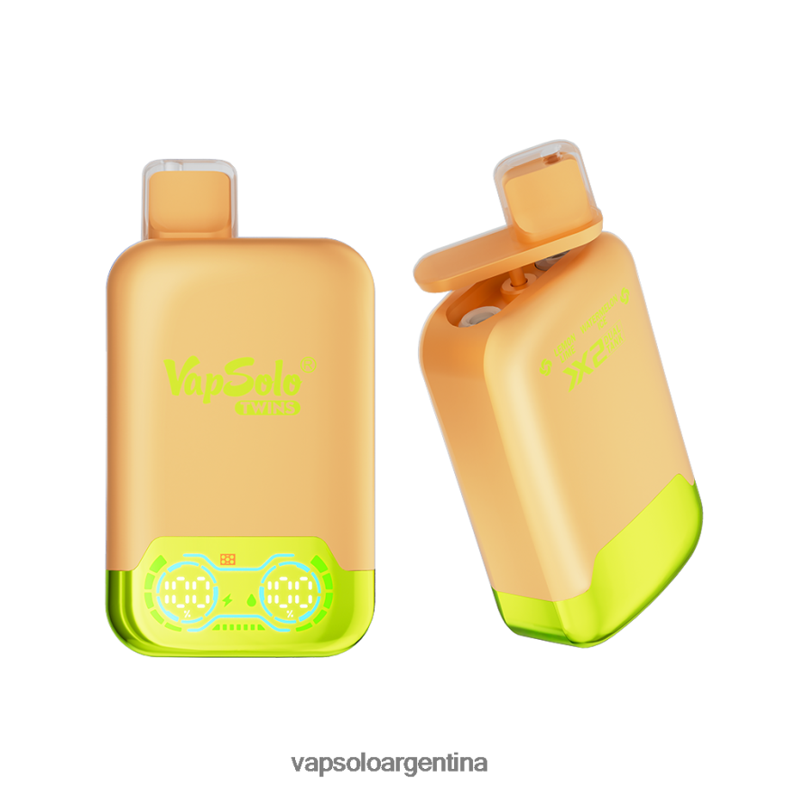 VapSolo Sabores - VapSolo TWINS vaporizador desechable 8JF0V229 hielo de lima y sandía
