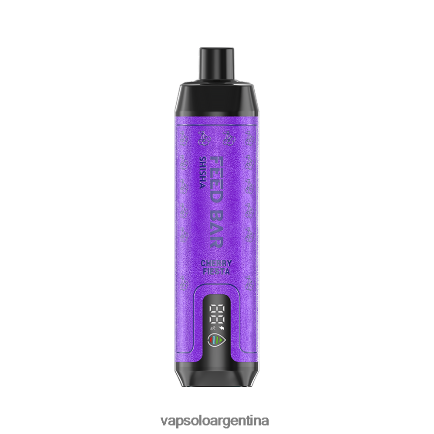 VapSolo Argentina - VapSolo SHISHA vaporizador desechable 8JF0V25 fiesta de la cereza