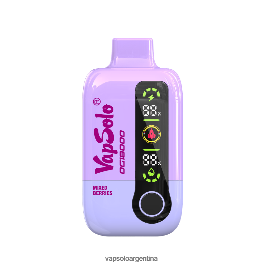 VapSolo Al Por Mayor - VapSolo DG18000 vaporizador desechable 8JF0V251 bayas mixtas