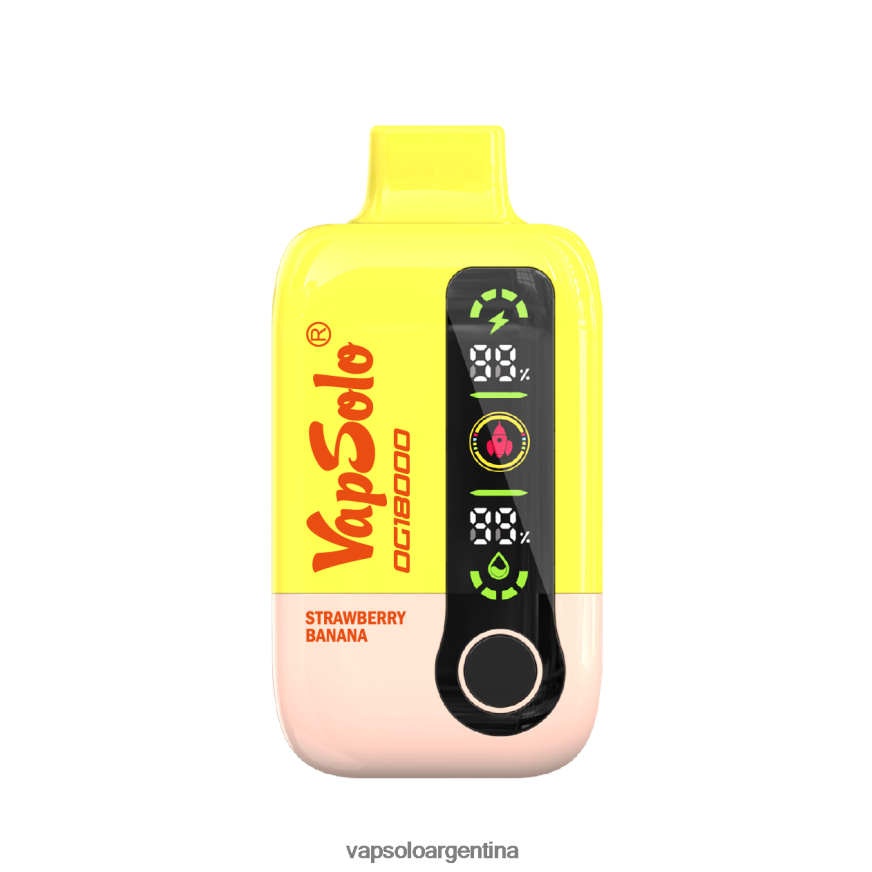 VapSolo Al Por Mayor - VapSolo DG18000 vaporizador desechable 8JF0V256 plátano fresa