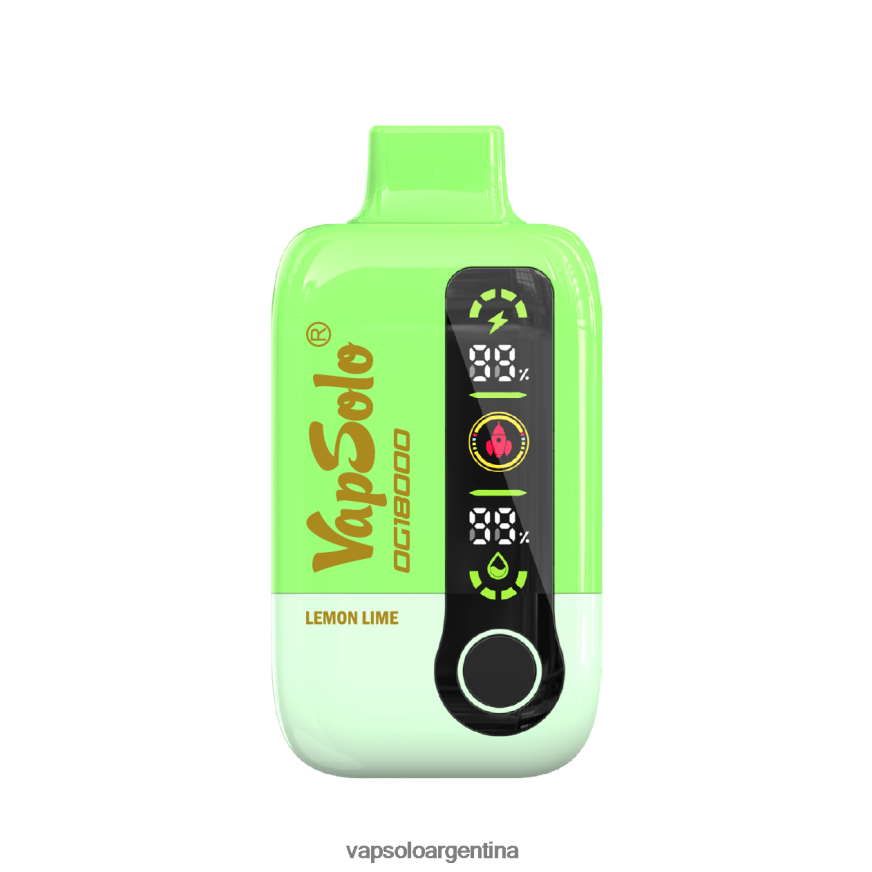 VapSolo Argentina - VapSolo DG18000 vaporizador desechable 8JF0V250 lima limon