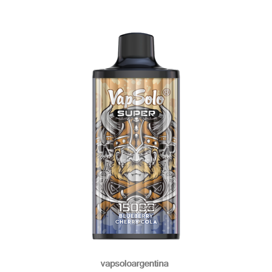 VapSolo Argentina - VapSolo SUPER vaporizador desechable 8JF0V215 cola de arándanos y cerezas
