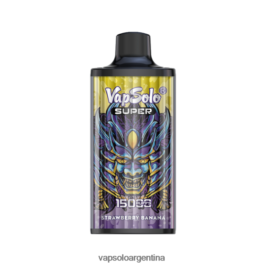 VapSolo Precio - VapSolo SUPER vaporizador desechable 8JF0V222 plátano fresa