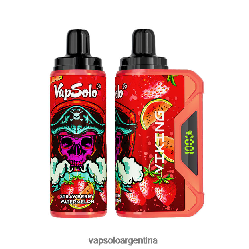 VapSolo Al Por Mayor - VapSolo VIKING vaporizador desechable 8JF0V246 sandia fresa
