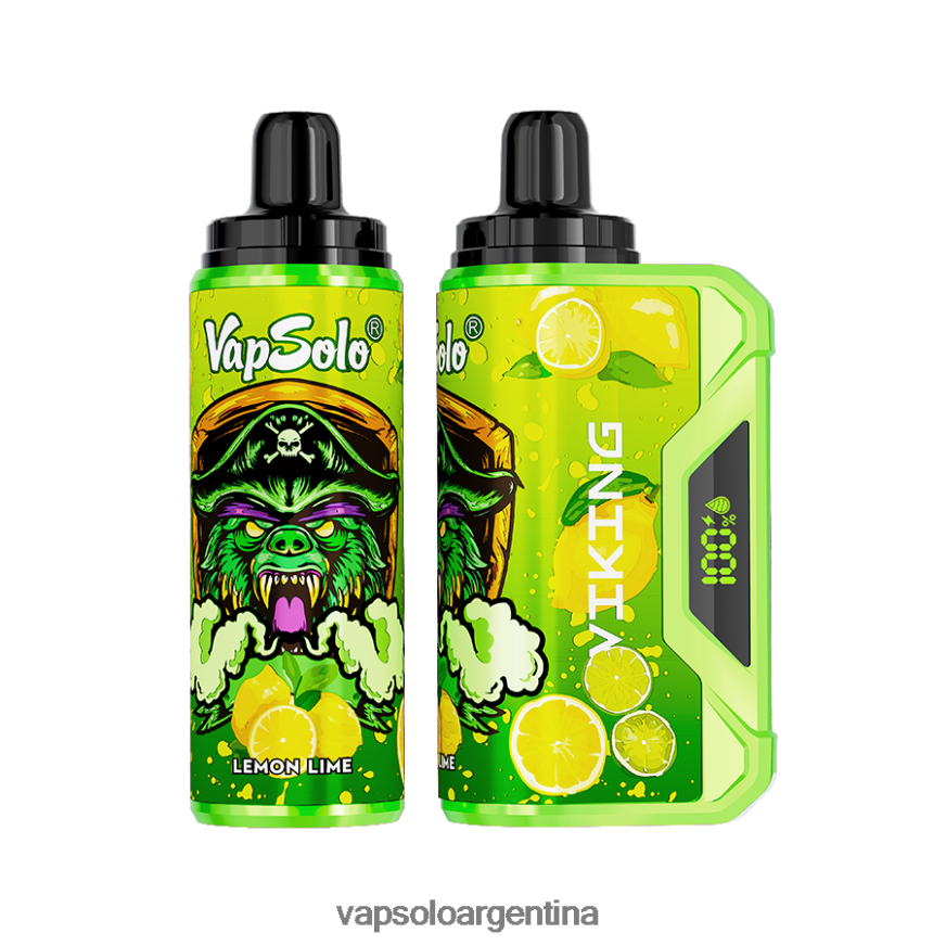 VapSolo Argentina - VapSolo VIKING vaporizador desechable 8JF0V240 lima limon