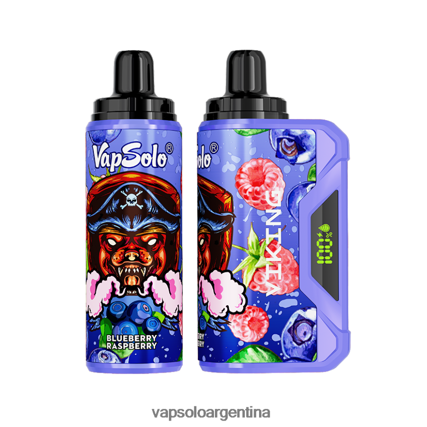 VapSolo Comprar - VapSolo VIKING vaporizador desechable 8JF0V238 frambuesa arándano