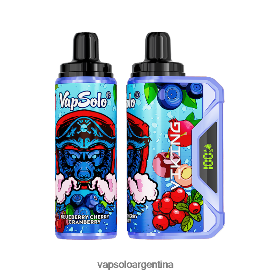 VapSolo Precio - VapSolo VIKING vaporizador desechable 8JF0V237 arándano cereza arándano